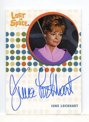 Lost in Space Complete June Lockhart as Maureen Robinson Autograph Card - TvMovieCards.com