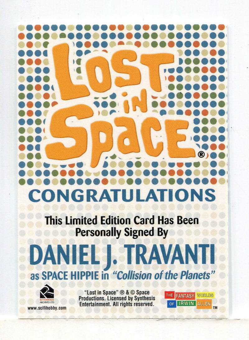 Lost in Space Complete Daniel J. Travanti as Space Hippie Autograph Card - TvMovieCards.com