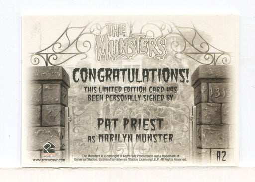 Munsters (2005) Pat Priest as Marilyn Munster Autograph Card A2 - TvMovieCards.com