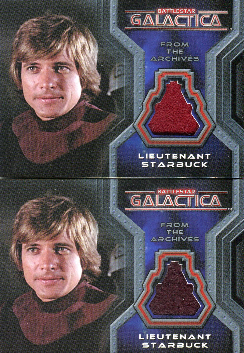 Battlestar Galactica Colonial Warriors Lt. Starbuck Costume Card Variants CC2 - TvMovieCards.com