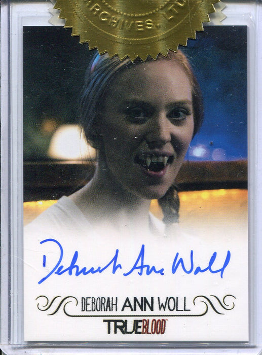 True Blood Archives Dealer Incentive Deborah Ann Woll Autograph Card