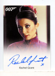 James Bond Archives 2015 Edition Rachel Grant Autograph Card - TvMovieCards.com
