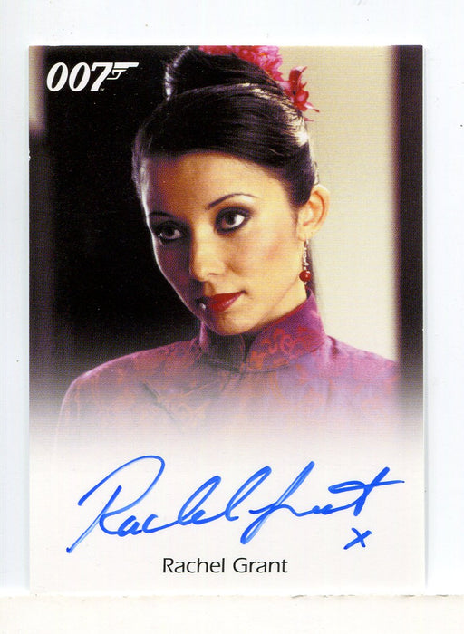 James Bond Archives 2015 Edition Rachel Grant Autograph Card