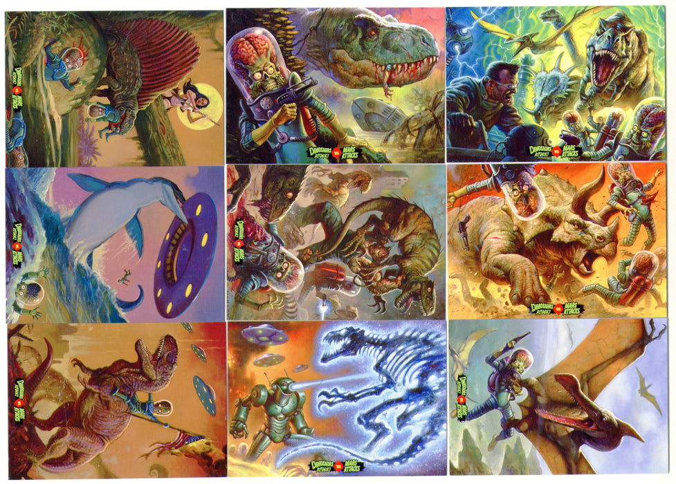 2015 Dinosaurs Attack! Vs Mars Attacks Occupation Chase Card Set Topps