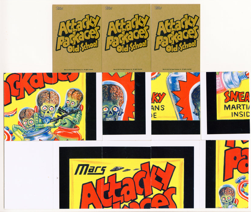 2015 Mars Attacks Occupation Mars Attacky Packages Chase Card Set Topps 13/13
