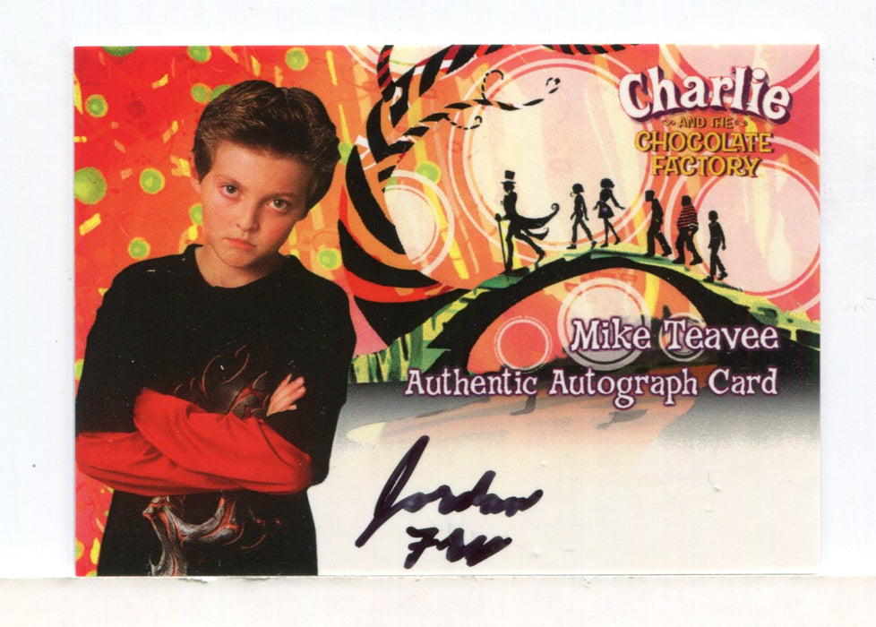 Charlie & Chocolate Factory Jordan Fry as Mike Teavee Autograph Card