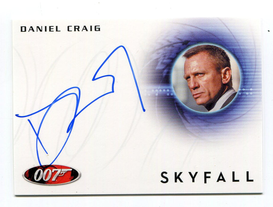 James Bond Autographs & Relics Daniel Craig Autograph Card A228