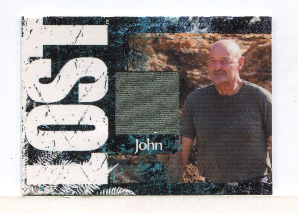 Lost Relics Terry O'Quinn as John Locke Relic Costume Card CC12 #009/350