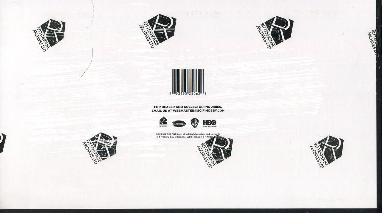 Game of Thrones The Great Houses Card Box 24 Packs Autographs Relics 2025