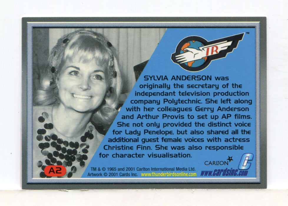 Thunderbirds Premium Sylvia Anderson Autograph Card A2