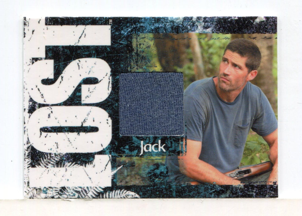 Lost Relics Matthew Fox as Jack Shephard Relic Costume Card CC1 #108/350