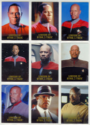 Legends Of Star Trek Series 16: Captain Benjamin Sisko Chase Card Set L1-L9 - TvMovieCards.com