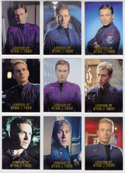 Legends Of Star Trek Series 25: Commander "Trip" Tucker Chase Card Set L1-L9 - TvMovieCards.com