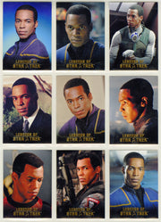 Legends Of Star Trek Series 34: Ensign Travis Mayweather Chase Card Set L1-L9 - TvMovieCards.com