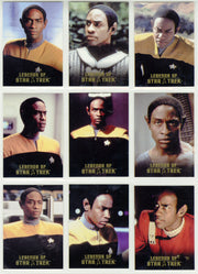 Legends Of Star Trek Series 30: Lt. Commander Tuvok Chase Card Set L1-L9 - TvMovieCards.com