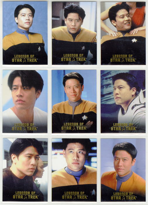 Legends Of Star Trek Series 26: Ensign Harry Kim Chase Card Set L1-L9