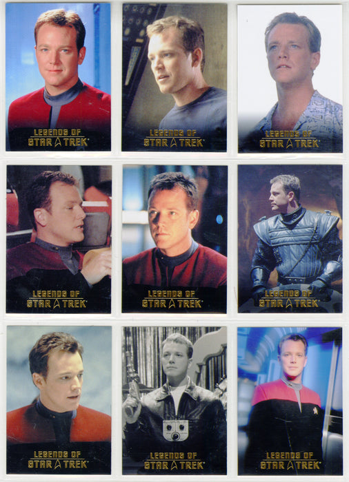 Legends Of Star Trek Series 33: Tom Paris Chase Card Set L1-L9