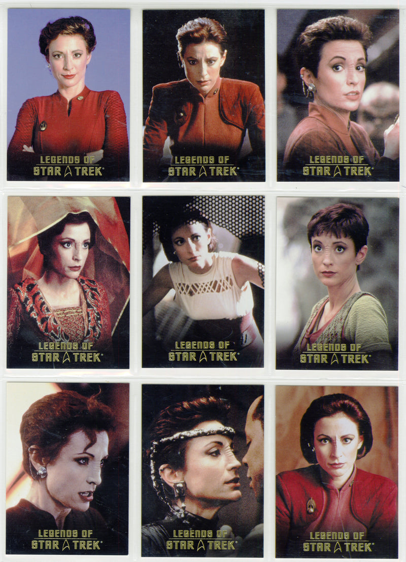 Legends Of Star Trek Series 28: Kira Nerys Chase Card Set L1-L9 - TvMovieCards.com