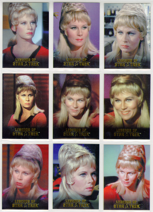 Legends Of Star Trek Series 5 Yeoman Rand Chase Card Set L1-L9