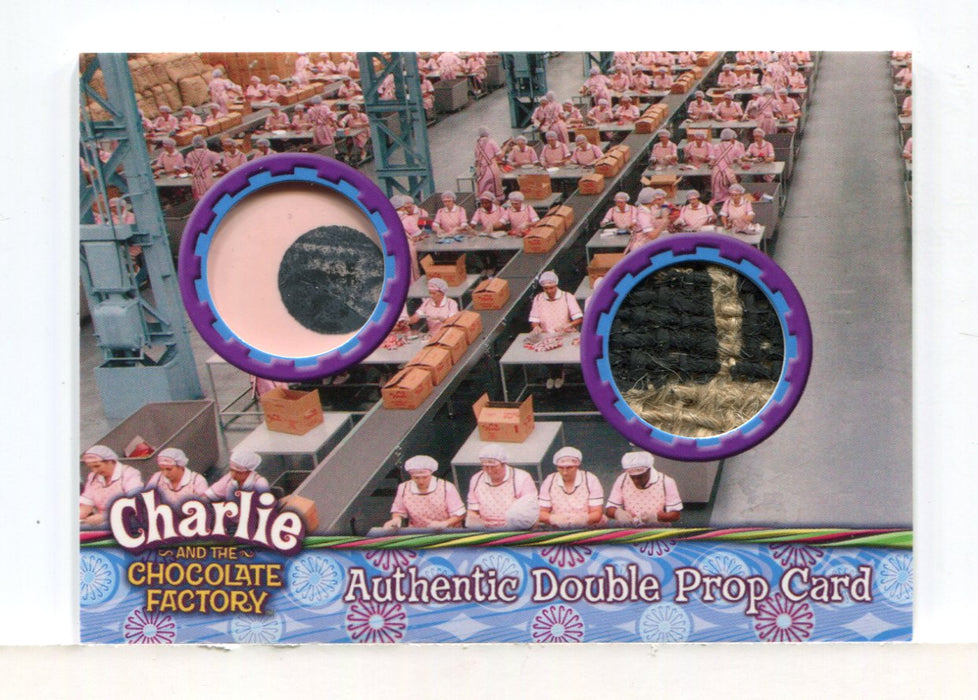 Charlie & Chocolate Factory Salt's Nut Factory Double Prop Card #148/324