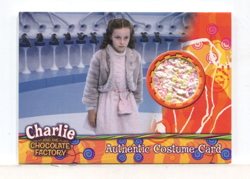 Charlie & Chocolate Factory Julia Winter as Veruca Salt Costume Card #165/330 - TvMovieCards.com