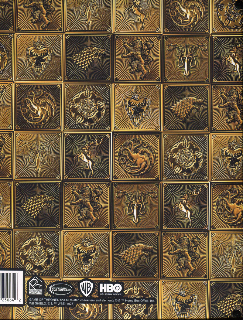 Game of Thrones The Great Houses Trading Card Collector Album P3 - TvMovieCards.com