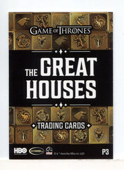 Game of Thrones The Great Houses Trading Card Collector Album P3 - TvMovieCards.com