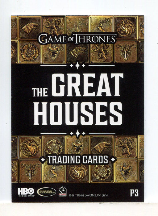 Game of Thrones The Great Houses Trading Card Collector Album P3