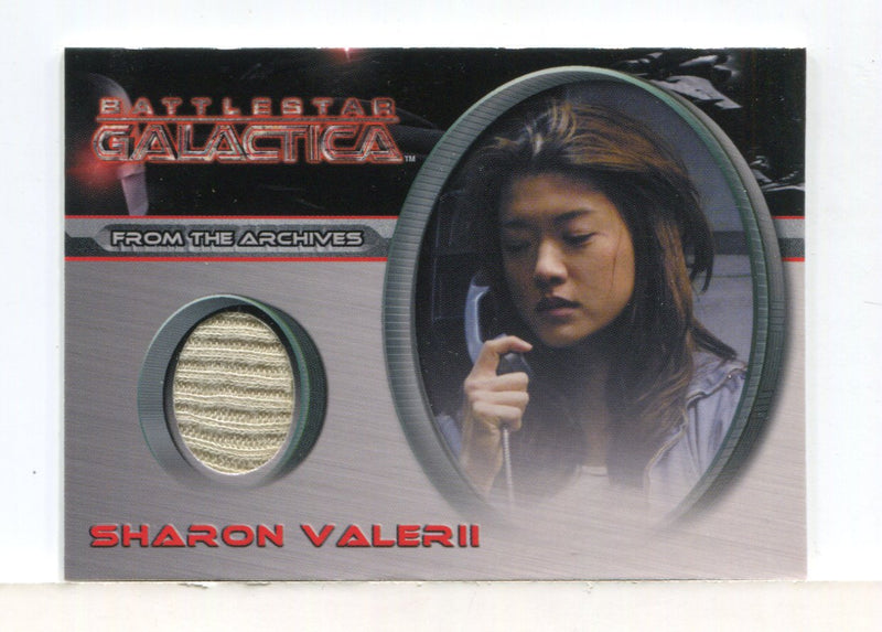 Battlestar Galactica Season Three Sharon Valerii Costume Card CC36 - TvMovieCards.com