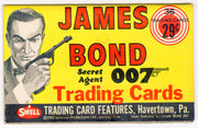 1965 Philadelphia James Bond 007 Thunderball 29¢ Wax Rack Pack Header Wrapper - TvMovieCards.com