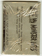 1966 Monster Laffs Sealed Cello Trading Card Pack Topps #51 & #10 - TvMovieCards.com