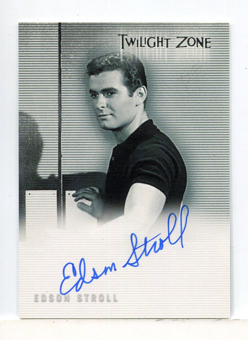 Twilight Zone 4 Science and Superstition Edson Stroll Autograph Card A-97 - TvMovieCards.com