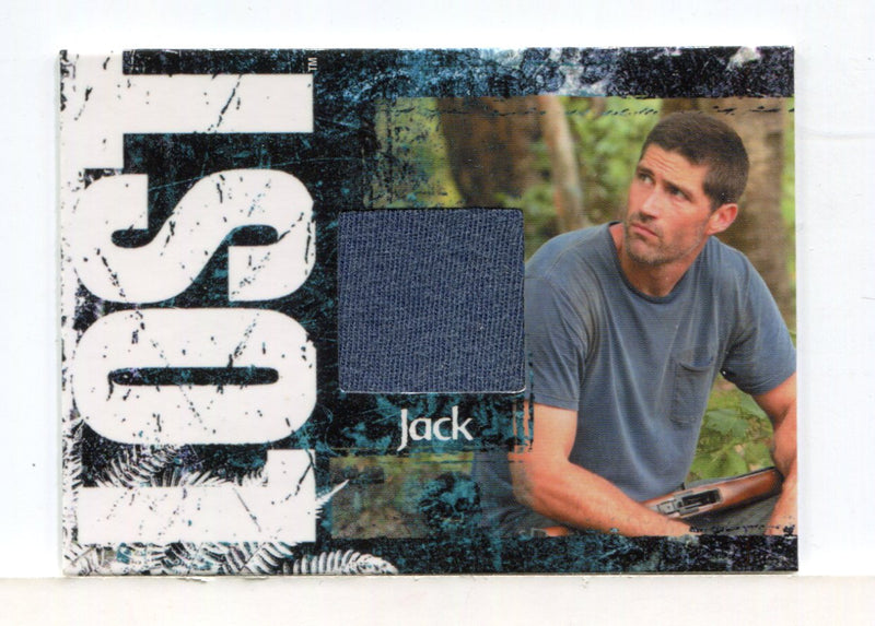 Lost Relics Matthew Fox as Jack Shephard Relic Costume Card CC1 #139/350 - TvMovieCards.com