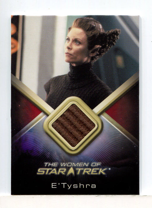 The Women of Star Trek WCC25 Darleen Carr as E'Tyshra Costume Card 2010 - TvMovieCards.com