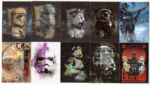 2017 Star Wars Rogue One Series 2 Troopers Chase Card Set TR-1/TR-10 Topps - TvMovieCards.com