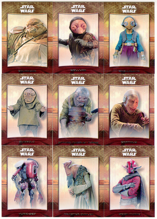 2016 Star Wars The Force Awakens Series 2 Maz's Castle Chase Card Set - TvMovieCards.com