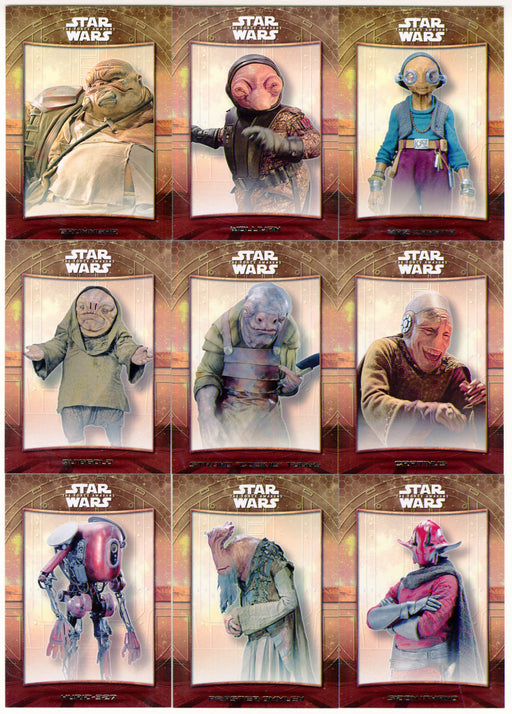 2016 Star Wars The Force Awakens Series 2 Maz's Castle Chase Card Set - TvMovieCards.com