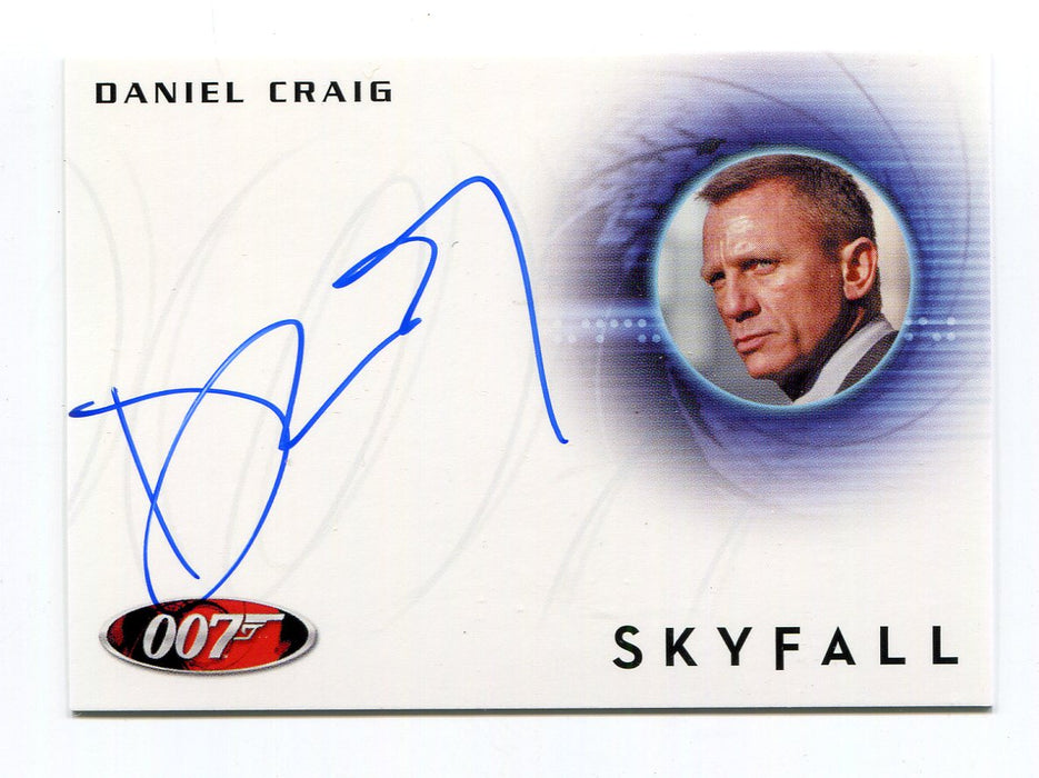 James Bond Autographs & Relics Daniel Craig Autograph Card A228 - TvMovieCards.com