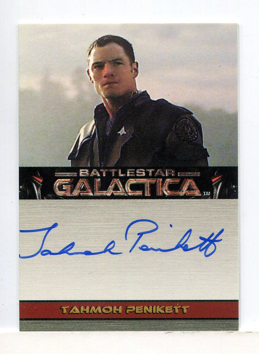 Battlestar Galactica Season One Tahmoh Penikett Autograph Card - TvMovieCards.com