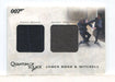 James Bond 2009 Archives James Bond & Mitchell Double Relic Card QC15 #781/850 - TvMovieCards.com