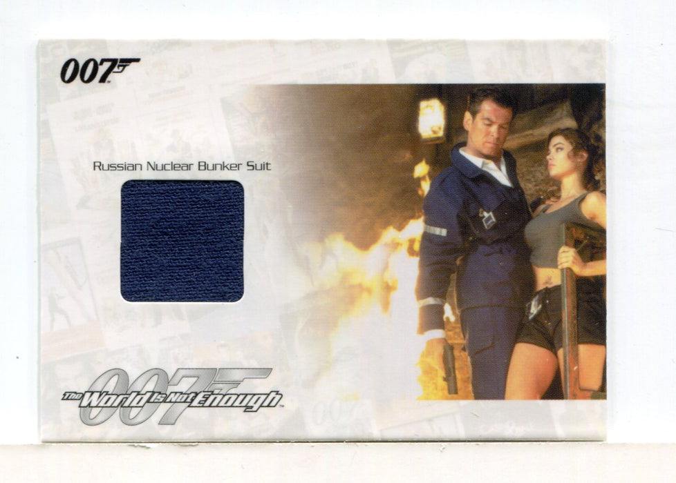 James Bond Mission Logs Russian Bunker Suit Relic Costume Card JBR26 #873/875