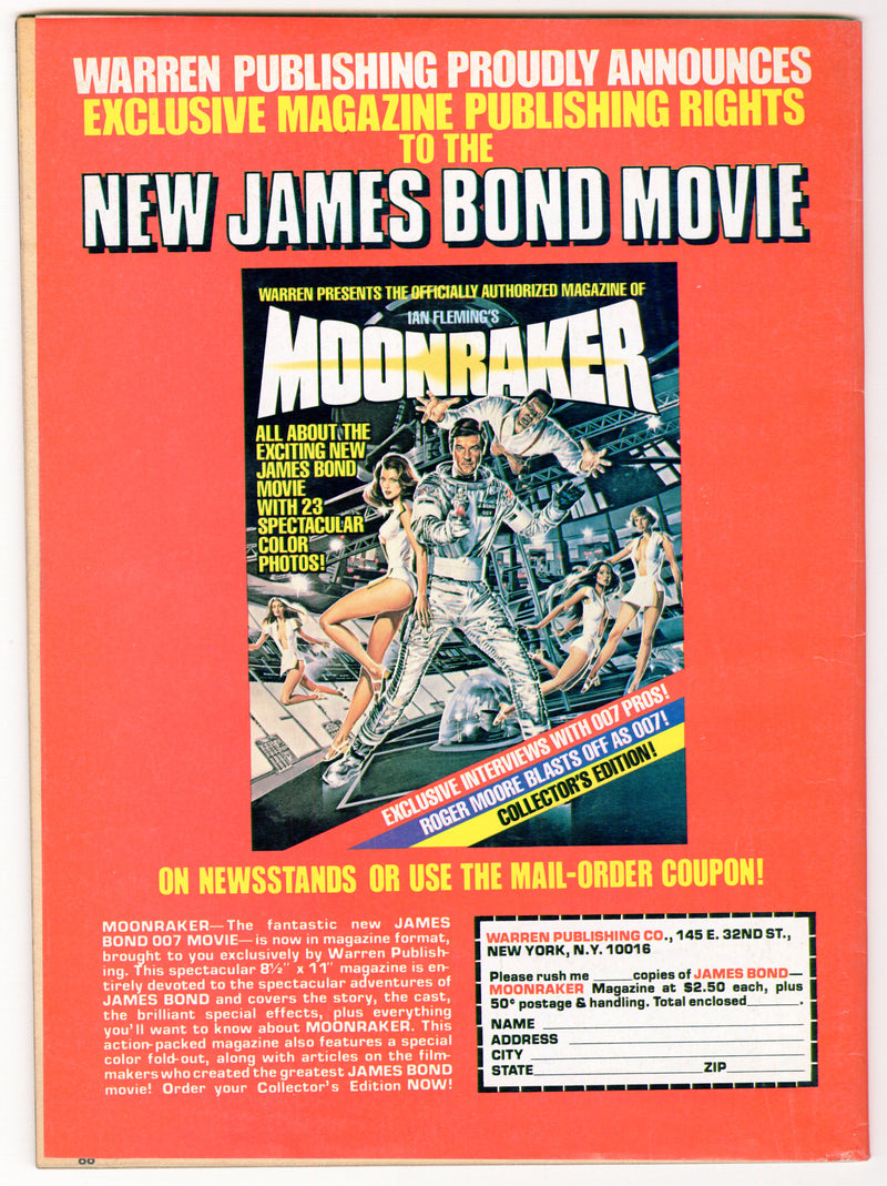 1979 Famous Monsters of Filmland Magazine #159 Alien Cover - TvMovieCards.com