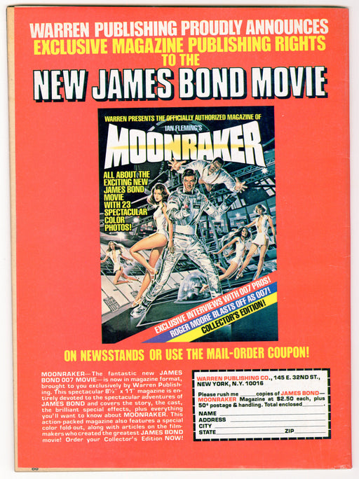 1979 Famous Monsters of Filmland Magazine #159 Alien Cover - TvMovieCards.com