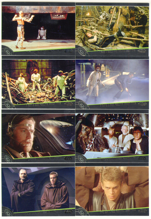 Star Wars Galactic Files "I Have a Bad Feeling About This" Chase Card Set BF-1 / BF-8