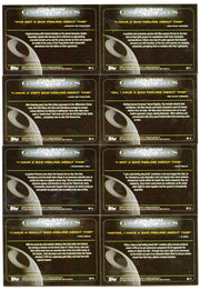 Star Wars Galactic Files "I Have a Bad Feeling About This" Chase Card Set BF-1 / - TvMovieCards.com
