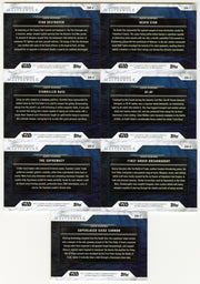 2018 Star Wars Masterwork Super Weapons Chase Card Set SW1 / SW7 - TvMovieCards.com