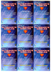 2013 DC Comics Superman: The Legend Alternate Worlds Chase Card Set ARS01-09 - TvMovieCards.com