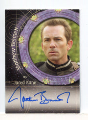 Stargate SG-1 Season Nine Matthew Bennett Autograph Card A81 - TvMovieCards.com