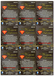 2013 DC Comics Superman: The Legend Women of the Superman Universe Card Set - TvMovieCards.com