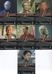 Battlestar Galactica Season Three Significant Seven Chase Card Set SS1 - SS7 - TvMovieCards.com